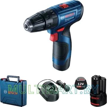 Дрель-шуруповерт Bosch GSB 120-LI Professional 06019G8100 (с 2-мя АКБ, кейс)